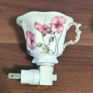 Floral Teacup Night Light